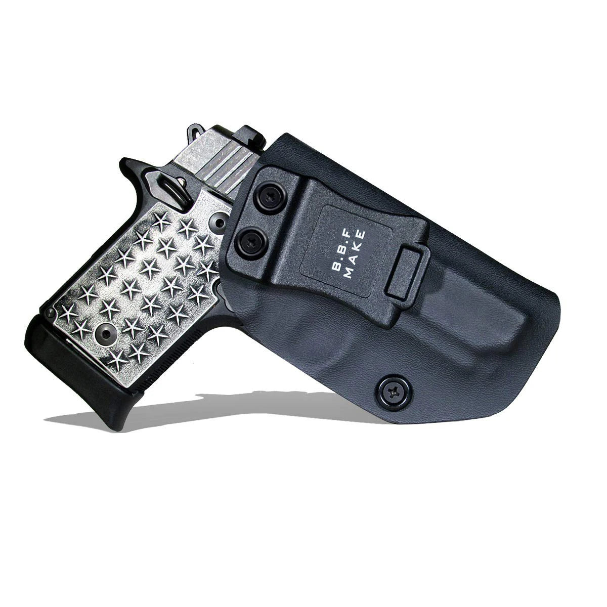 Sig Sauer P938 SAS (IWB) Inside Waistband Kydex Covert Carry Holster | Posi Click Ready | IWB Concealed Kydex Holster | Carbon Fiber or Kydex | Black