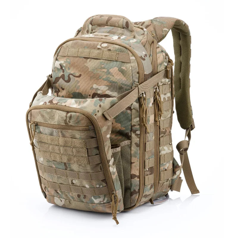 Military Tactical Backpacks Molle Army Assault Pack 3 Day Bug Out Bag Hiking Trekking Rucksack Extra Large Tactical Military Camouflage Backpack