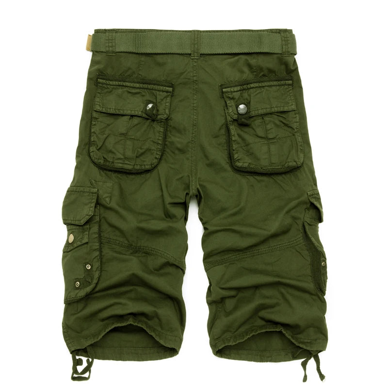 Military Bermuda Camouflage Cargo Shorts