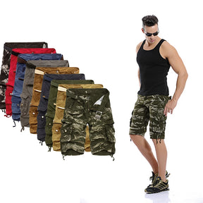 Military Bermuda Camouflage Cargo Shorts