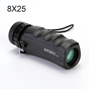 HD 8x25 Monocular Telescope High Powered for Adults, 2023 Power Prism Compact Monoculars for Adults Kids, HD Monocular Scope for Gifts, Outdoor Activity,Bird Watching,Hiking,Concert,Travelling
