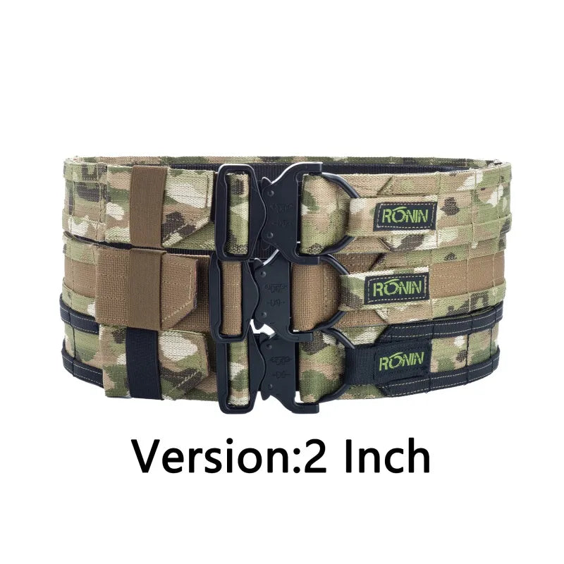 Molle Belt System Duty Belt Black Law Enforcement Tactical Equipment System Set Police Security Military Tactical Duty Utility Belt