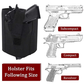 Ankle Holster for Concealed Carry Comfortable & Secure Compatible with Glock 43, 42, 30, 27, 26 S&W M&P Shield 9mm, Bodyguard .380, Ruger LCP, LC9, Sig Sauer P365 P238, Kimber