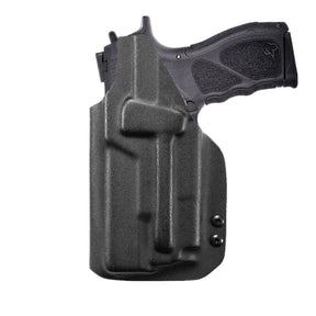 Taurus IWB Kydex Holster W/Flashlight Clip Concealed Holster | Inside Waistband Kydex Concealed Carry Holster by Rounded | IWB Kydex Holster | Black