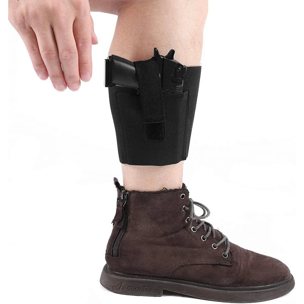 Ankle Holster for Concealed Carry Comfortable & Secure Compatible with Glock 43, 42, 30, 27, 26 S&W M&P Shield 9mm, Bodyguard .380, Ruger LCP, LC9, Sig Sauer P365 P238, Kimber