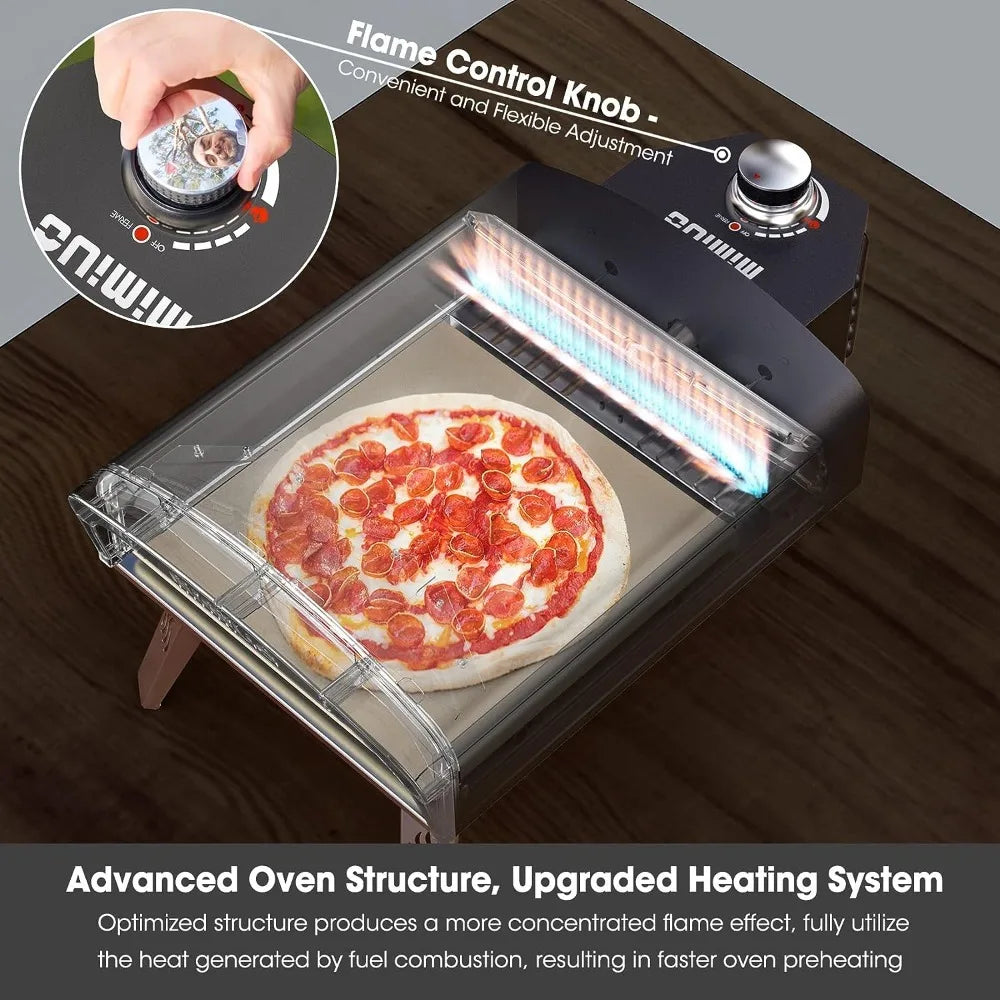 Portable Gas Powered Professional Pizza Stove Oven