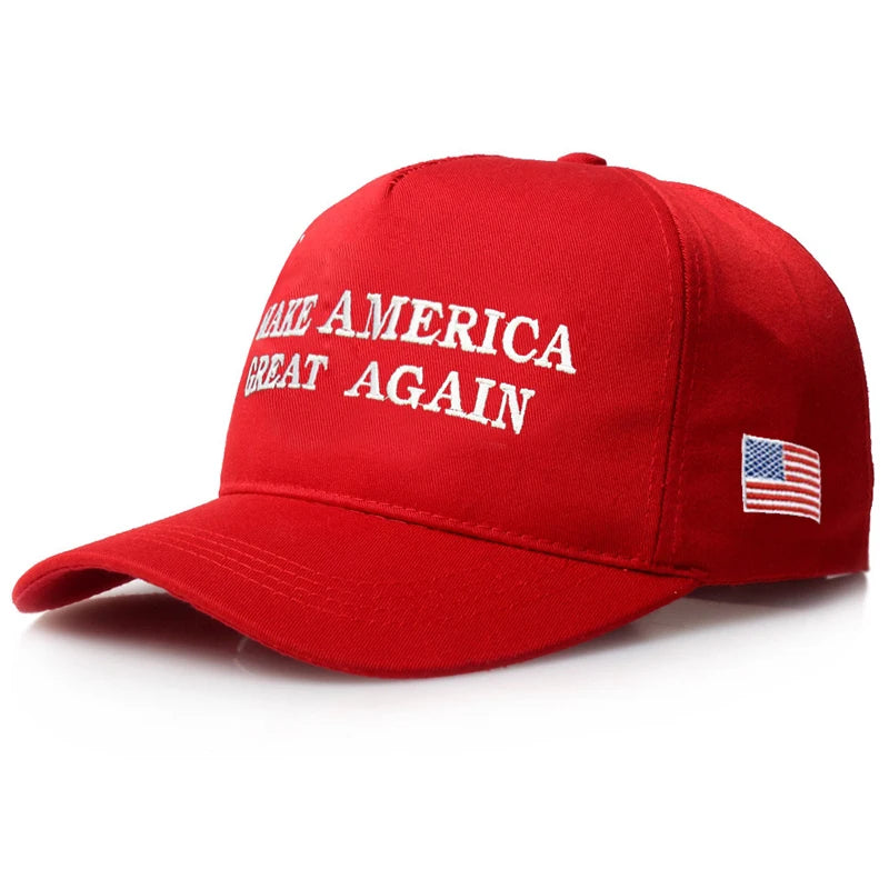 Soft Fitted MAGA Embroidered Hats