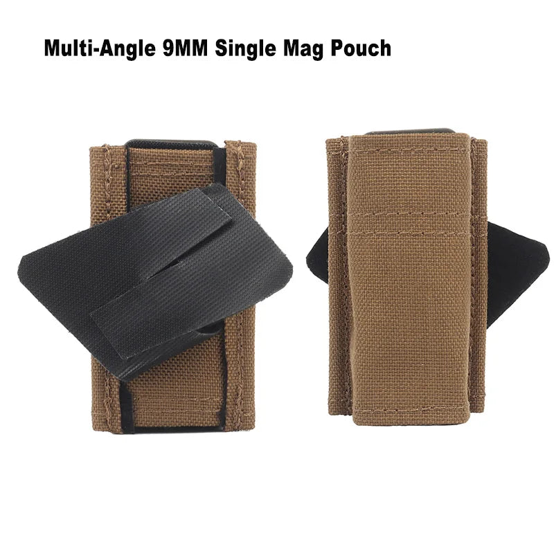 Universal 9MM Ammo Pouch Military Style Multi Angle Belt Carry