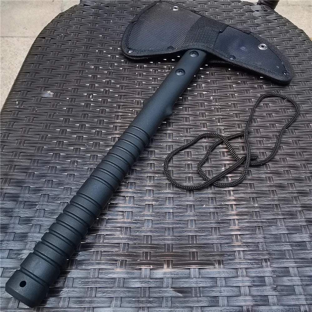Doom Blade Camping Axe, Survival Throwing Hatchet with Sheath,Tactical Tomahawk Camping Cutting Wood Axe