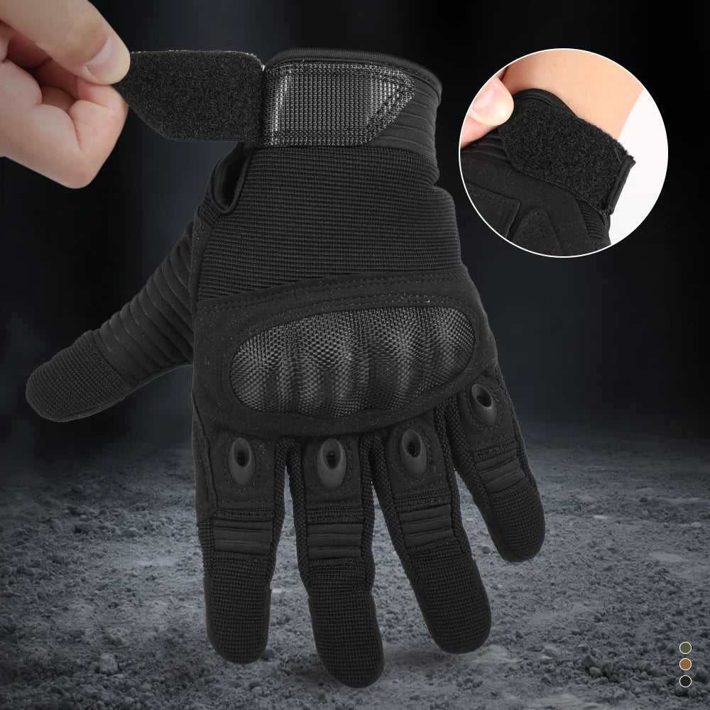 Tactical Anti-Skid Full Finger Work Gloves