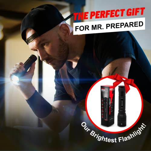 GearLight S2000 LED Flashlight High Lumens - Super Bright, Powerful, Mid-Size Tactical Flashlight for Outdoor Activity & Emergency Use